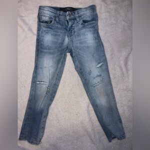 Jordan Craig Kids Legacy Edition Ripped Skinny Jeans | Size 6 | Blue |